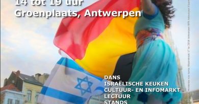 Shalomfestival op zondag 26 oktober aan de Antwerpse Groenplaats