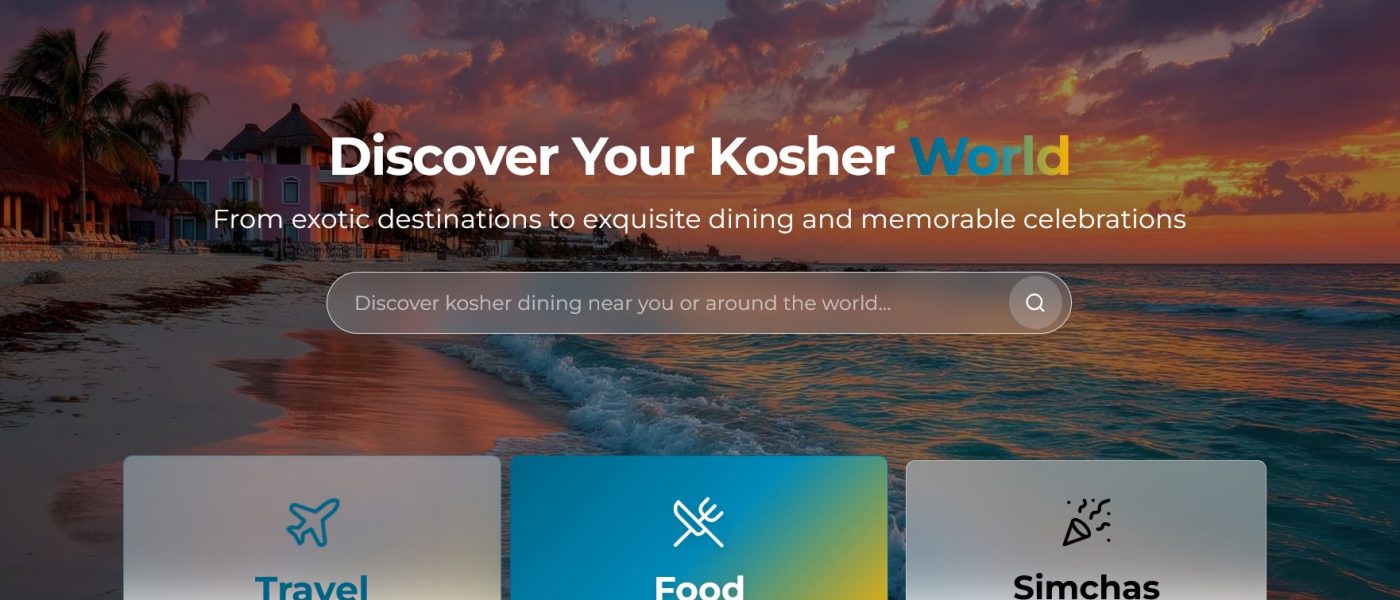goKosher lanceert nieuwe website en samenwerking met Mishpacha voor kosher travel en simchas wereldwijd